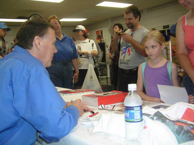 Signing Autographs