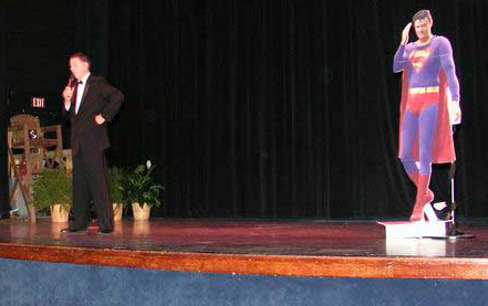 Bob Holiday performs in Metropolis