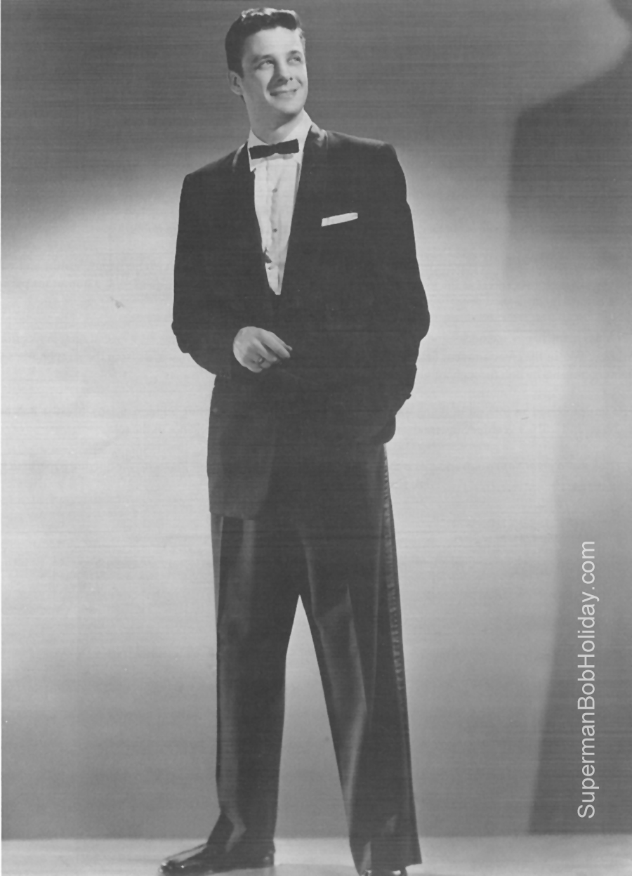 Bob Holiday's First Publicity Photo, 1954