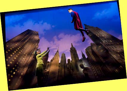 Zakiya Young as Lois Lane and Matt Cavenaugh as Superman