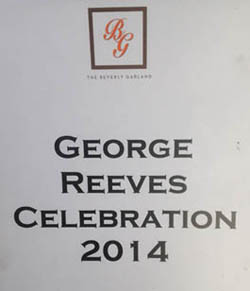 George Reeves Celebration (sign)