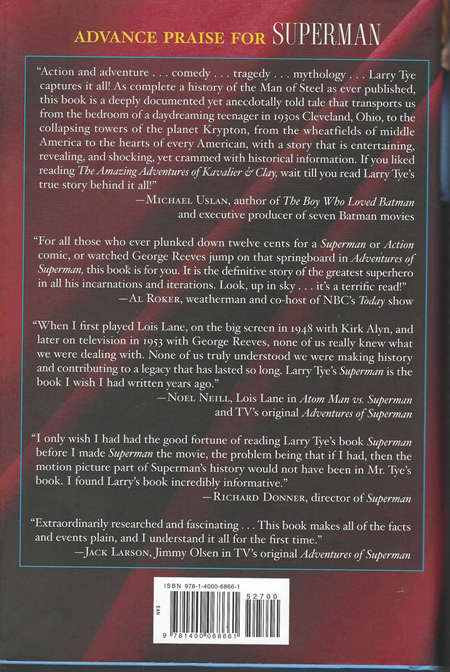 Back of Book