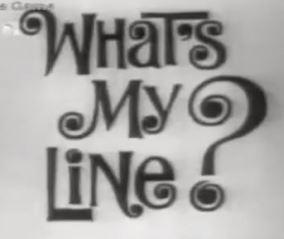 Game Show What's My Line?