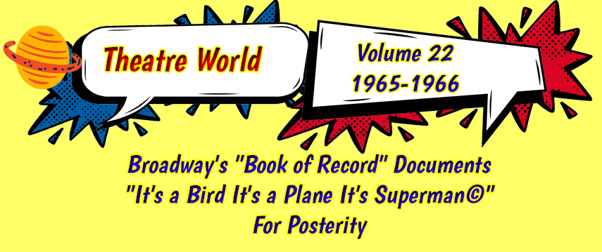 Theatre World Documents It's A Bird