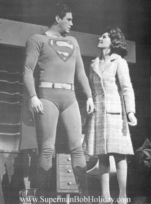 Lois Gazes at Superman