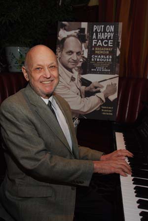 Charles Strouse With His New Book