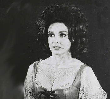 Patricia Marand as Aldonza and Dulcinea